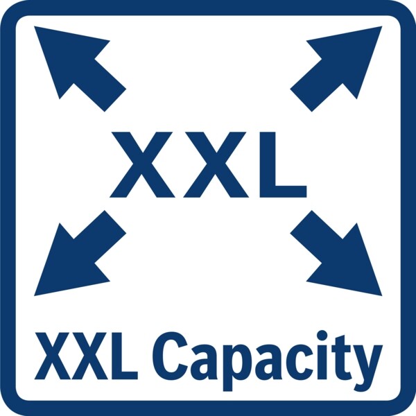 XXL kapacitet