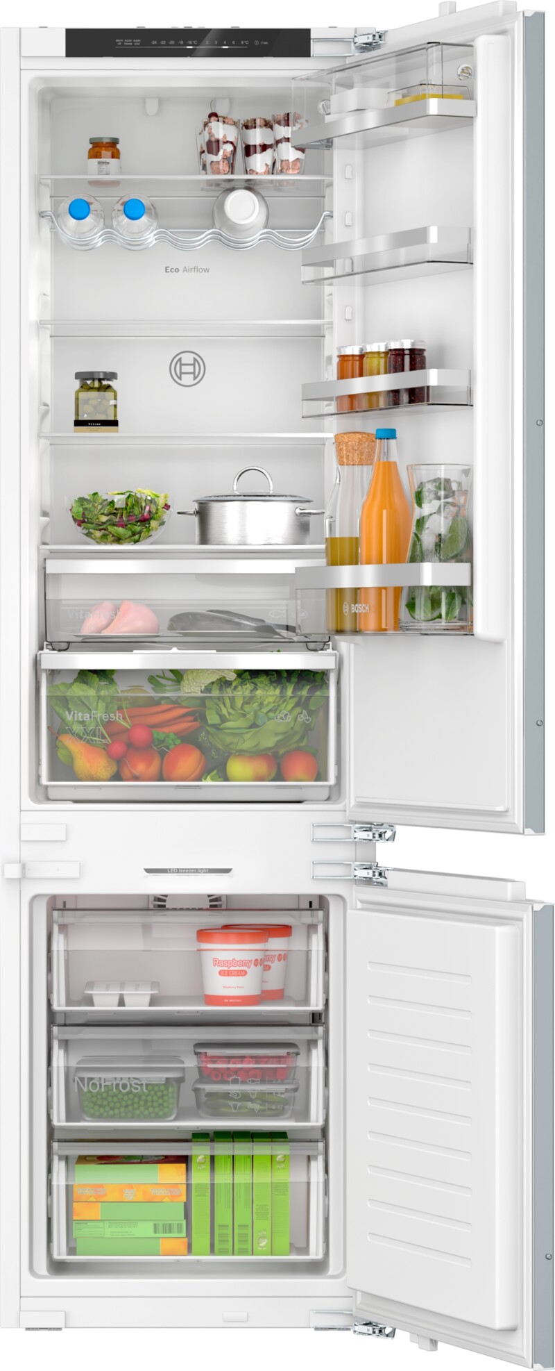 KIN96ADC0, Ugradbeni hladnjak sa zamrzivačem na dnu