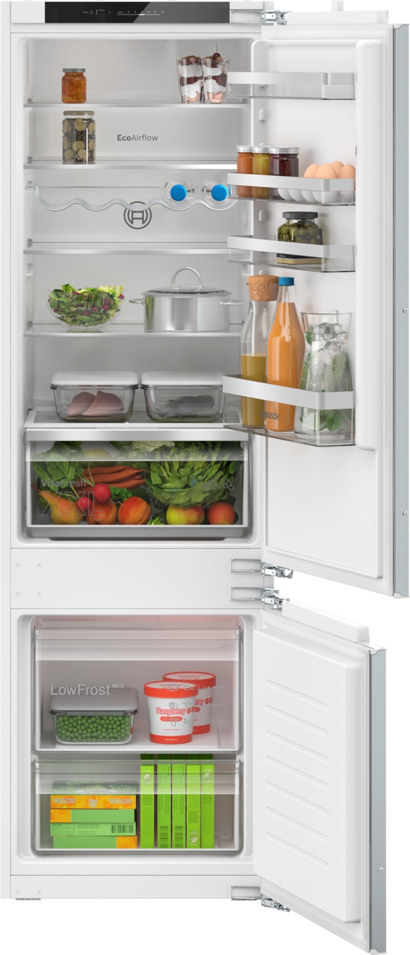 KIV87VFE0, Ugradbeni hladnjak sa zamrzivačem na dnu