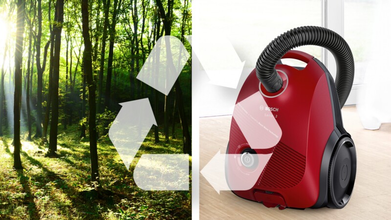 BGLS2RD1, Usisavač s vrećicom