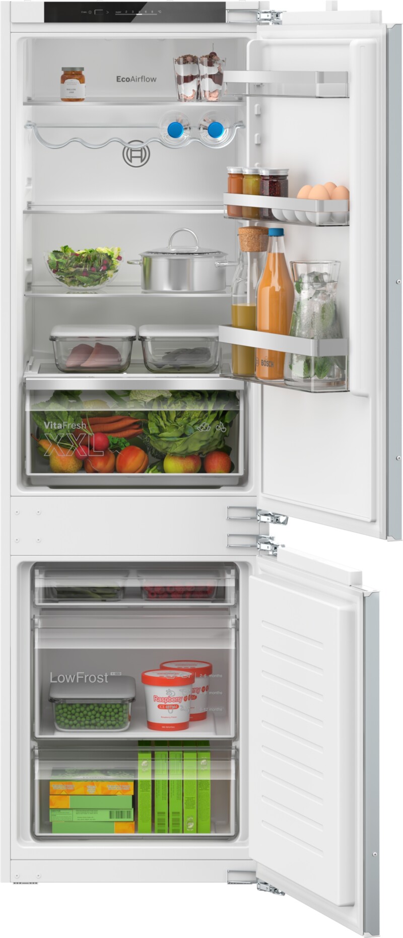 KIV86VFE1, Ugradbeni hladnjak sa zamrzivačem na dnu