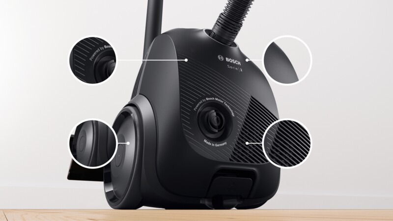 BGBS2LB1, Usisavač s vrećicom